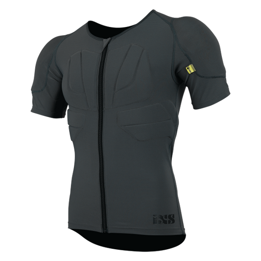 IXS CARVE Ochranná vesta s krátkým rukávem Grey