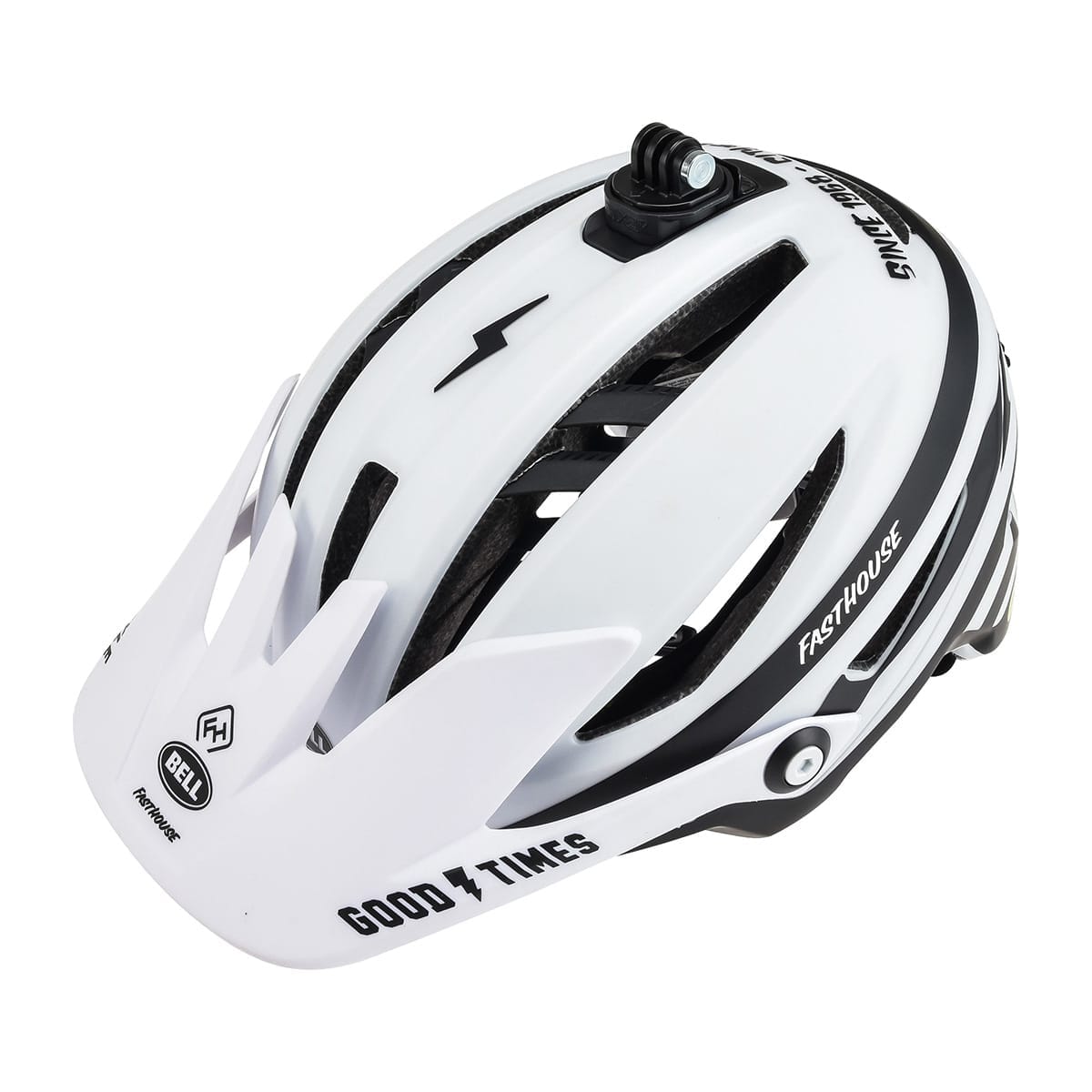 BELL SIXER MIPS FASTHOUSE MTB přilba bílá/černá