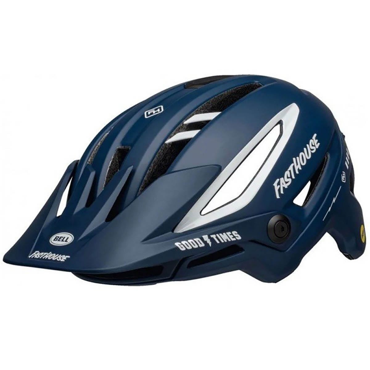 BELL SIXER MIPS FAST HOUSE MTB přilba modrá/bílá