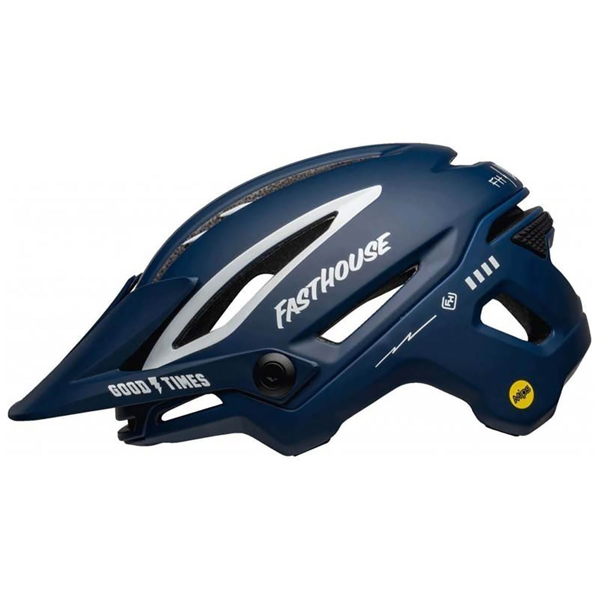 BELL SIXER MIPS FAST HOUSE MTB přilba modrá/bílá