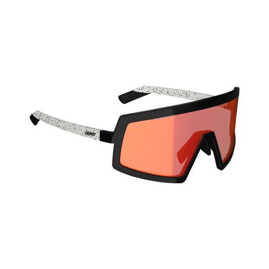 LEATT MADVIZ ONE Glasses Black/White IRIZ Red 15 VLT