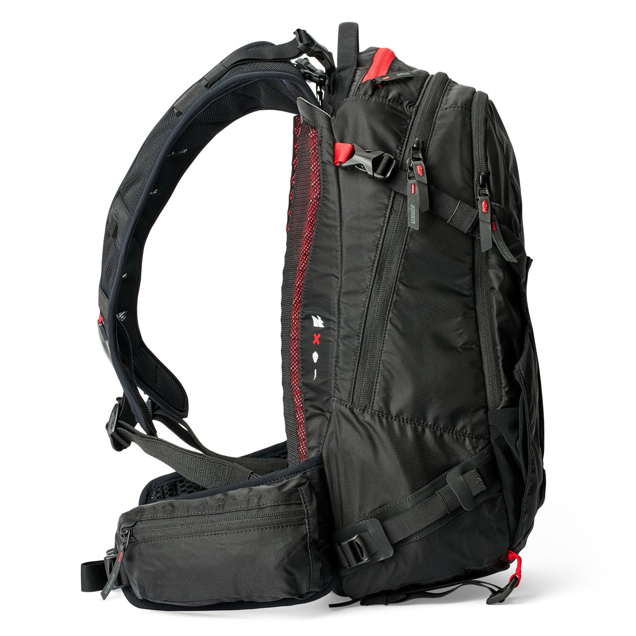 USWE ZIPPERED DAYPACK 25L Batoh černý