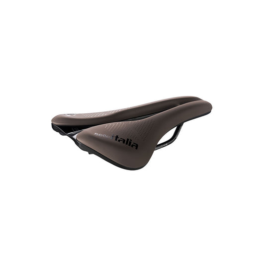 Sedlo SELLE ITALIA NOVUS BOOST EVO GRAVEL SUPERFLOW TM L Rails Manganese Brown