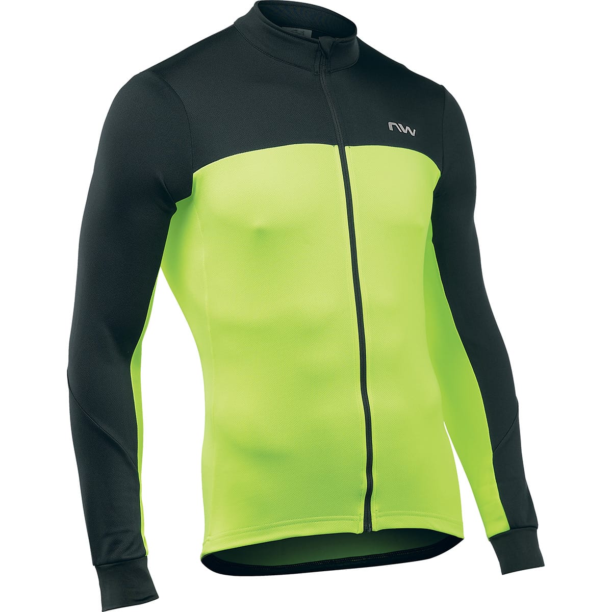 Dres s dlouhým rukávem NORTHWAVE FORCE 2 Black/Yellow