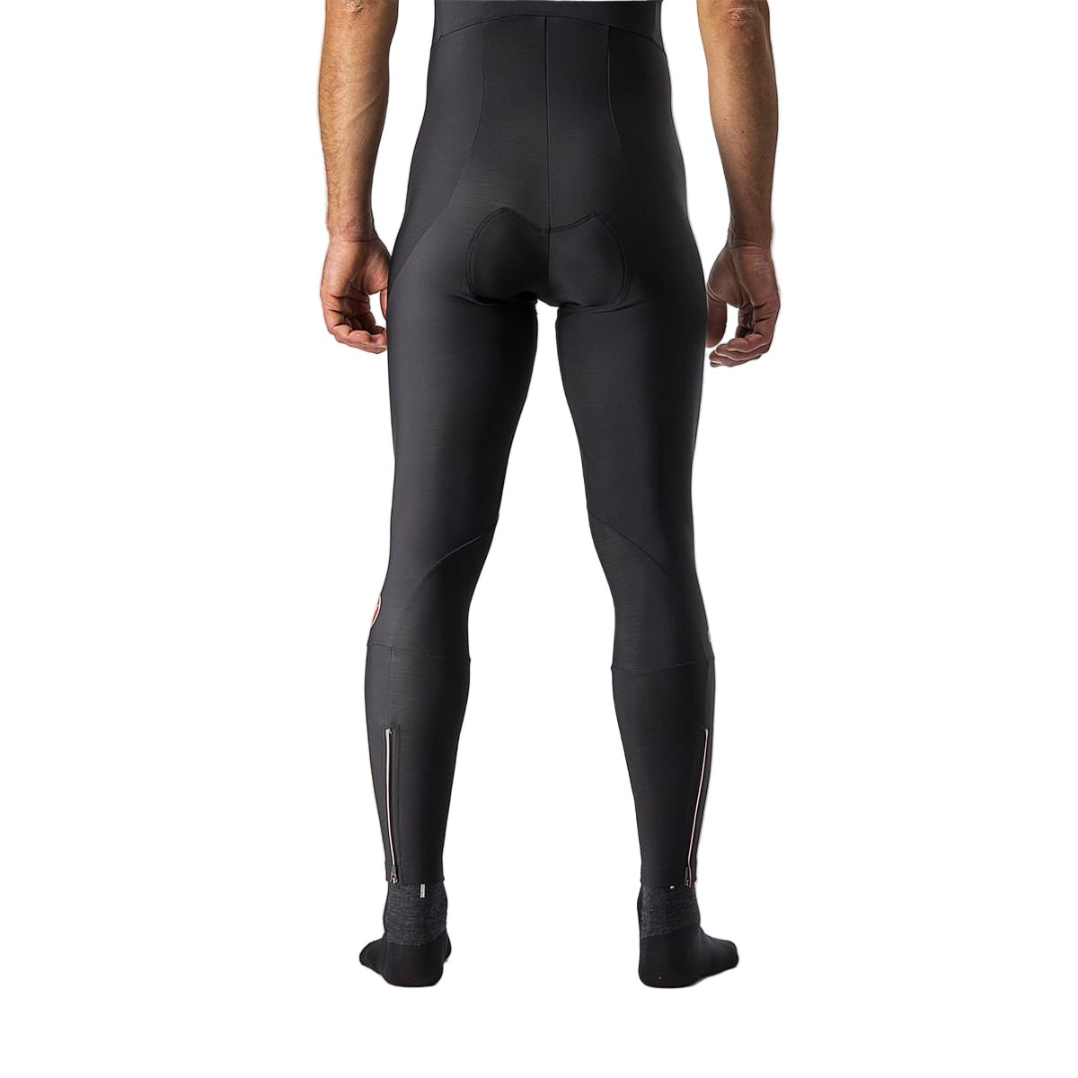 CASTELLI ENTRATA Long Bib Shorts Black