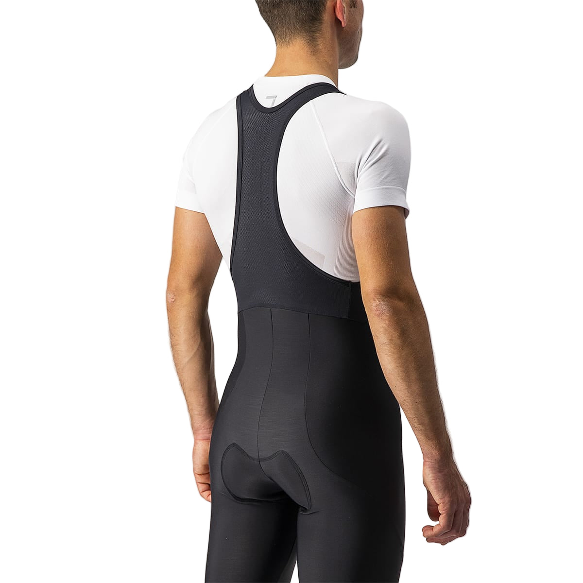 CASTELLI ENTRATA Long Bib Shorts Black