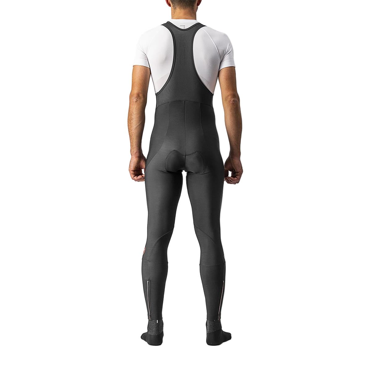 CASTELLI ENTRATA Long Bib Shorts Black