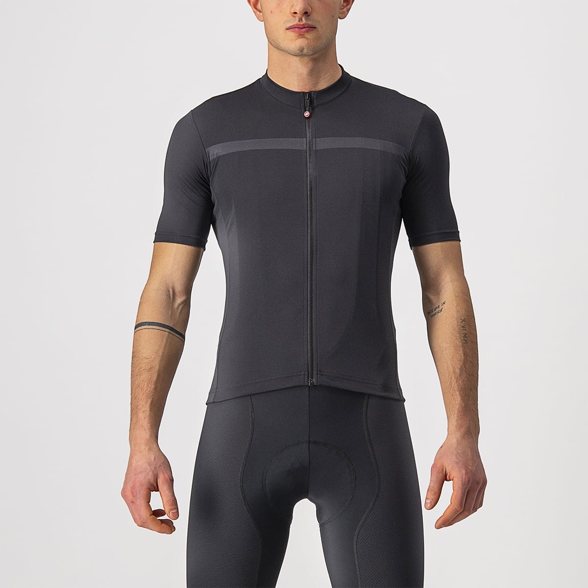 CASTELLI CLASSIFICA Dres s krátkým rukávem Black