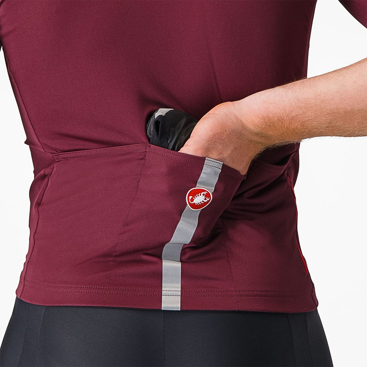 CASTELLI SQUADRA STRETCH Bunda bez rukávů Black/Grey