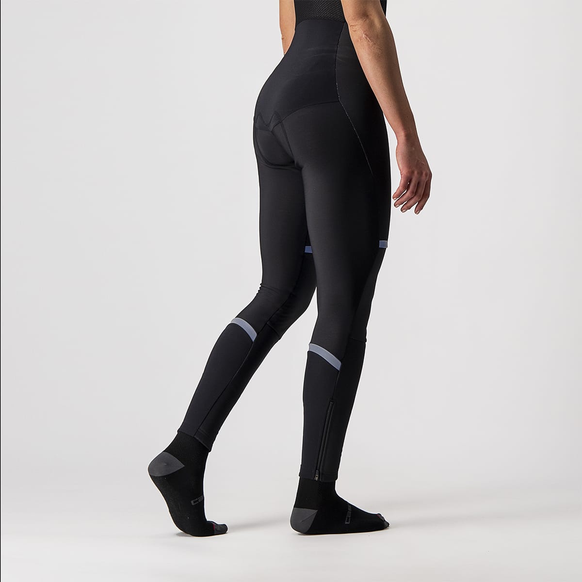 CASTELLI POLARE 3 Dámské dlouhé nátělníky Black
