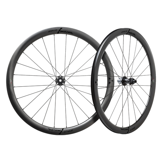 Pair of MICHE SWR EVO 40 DISC Tubeless Ready Wheels (Center Lock)