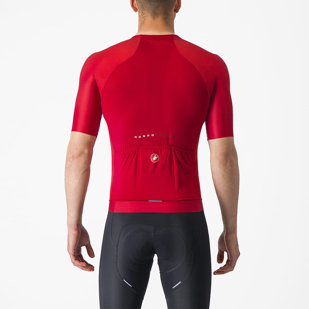 CASTELLI AERO RACE 7.0 Dres s krátkým rukávem červený