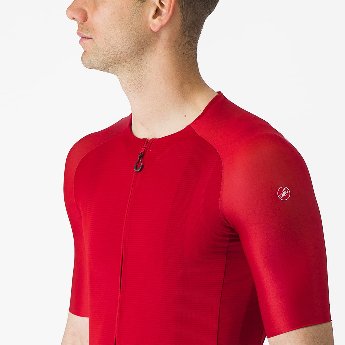 CASTELLI AERO RACE 7.0 Dres s krátkým rukávem červený