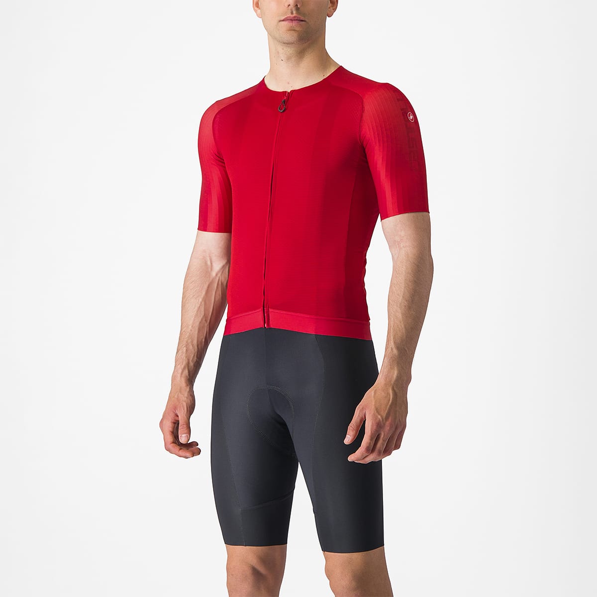 CASTELLI AERO RACE 7.0 Dres s krátkým rukávem červený