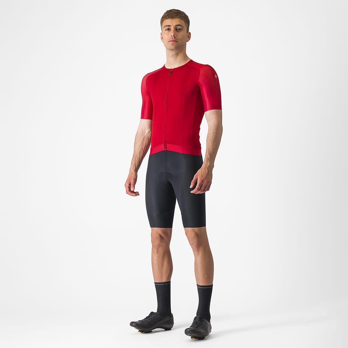 CASTELLI AERO RACE 7.0 Dres s krátkým rukávem červený