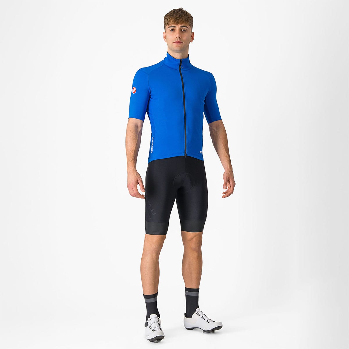 CASTELLI PERFETTO RoS 2 WIND Dres s krátkým rukávem modrý