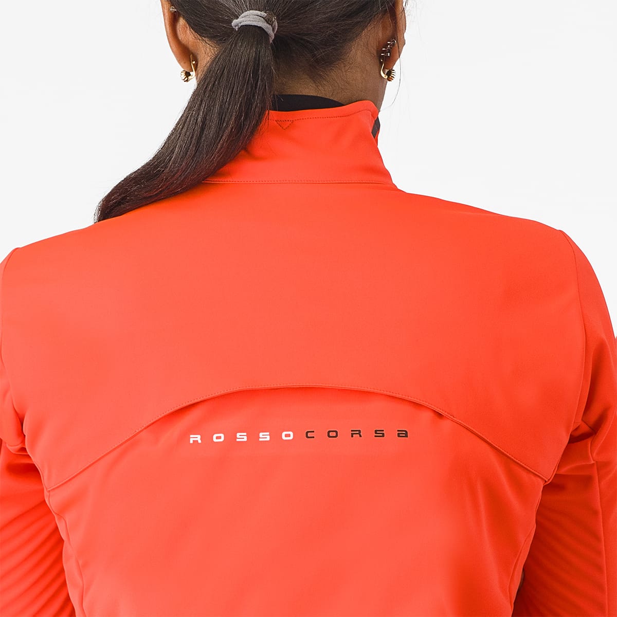 Dámská bunda CASTELLI ALPHA DOPPIO ROS Coral/Black