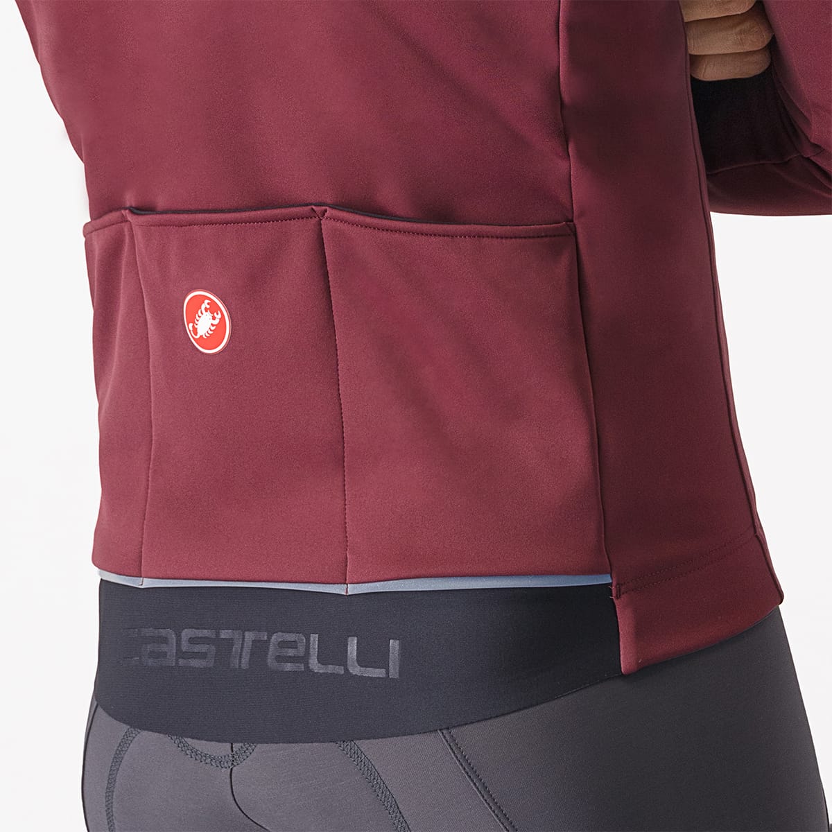CASTELLI ESPRESSO AIR Bunda Bordeaux
