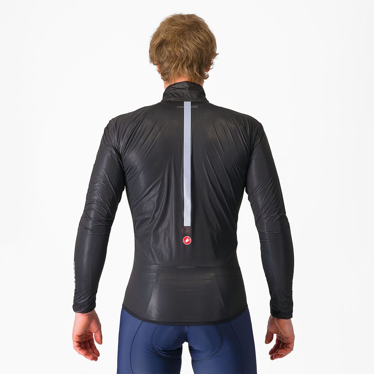 CASTELLI SQUALL SHELL Bunda černá/šedá