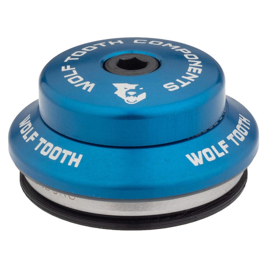 Horní miska pro integrované hlavové složení WOLF TOOTH PREMIUM 1"1/8 IS42 Stack 7mm Modrá