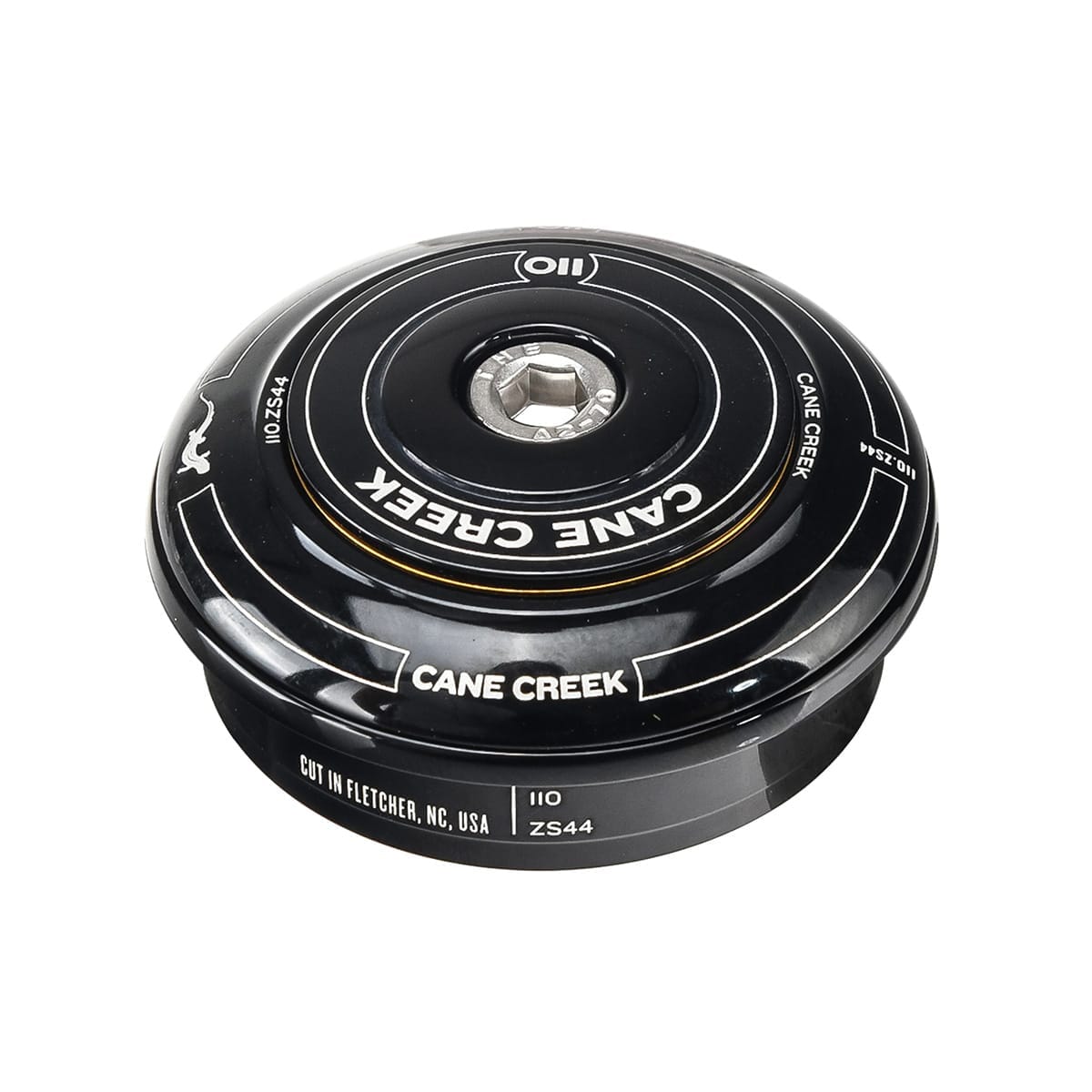 Vysoký pohárek pro CANE CREEK 110 1"1/8 ZS44 Semi-Integrated Headset Black