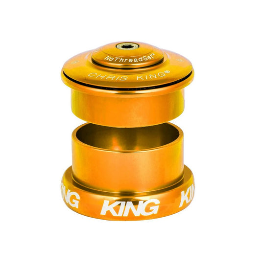 Semi-integrovaná / externí náhlavní souprava CHRIS KING INSET 5 1"1/8-1,5" ZS49/EC49 Gold