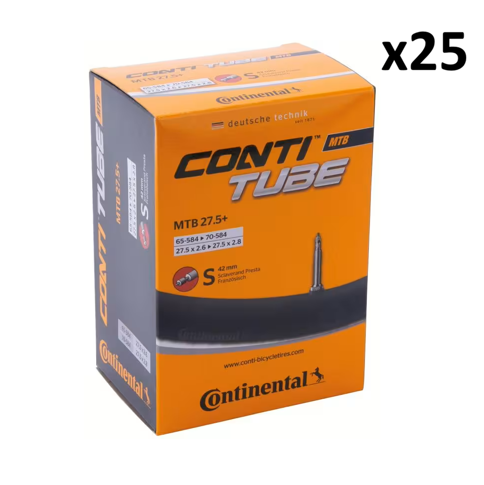 CONTINENTAL duše 27.5x2.60-2.80 Presta 42mm (25 balení)