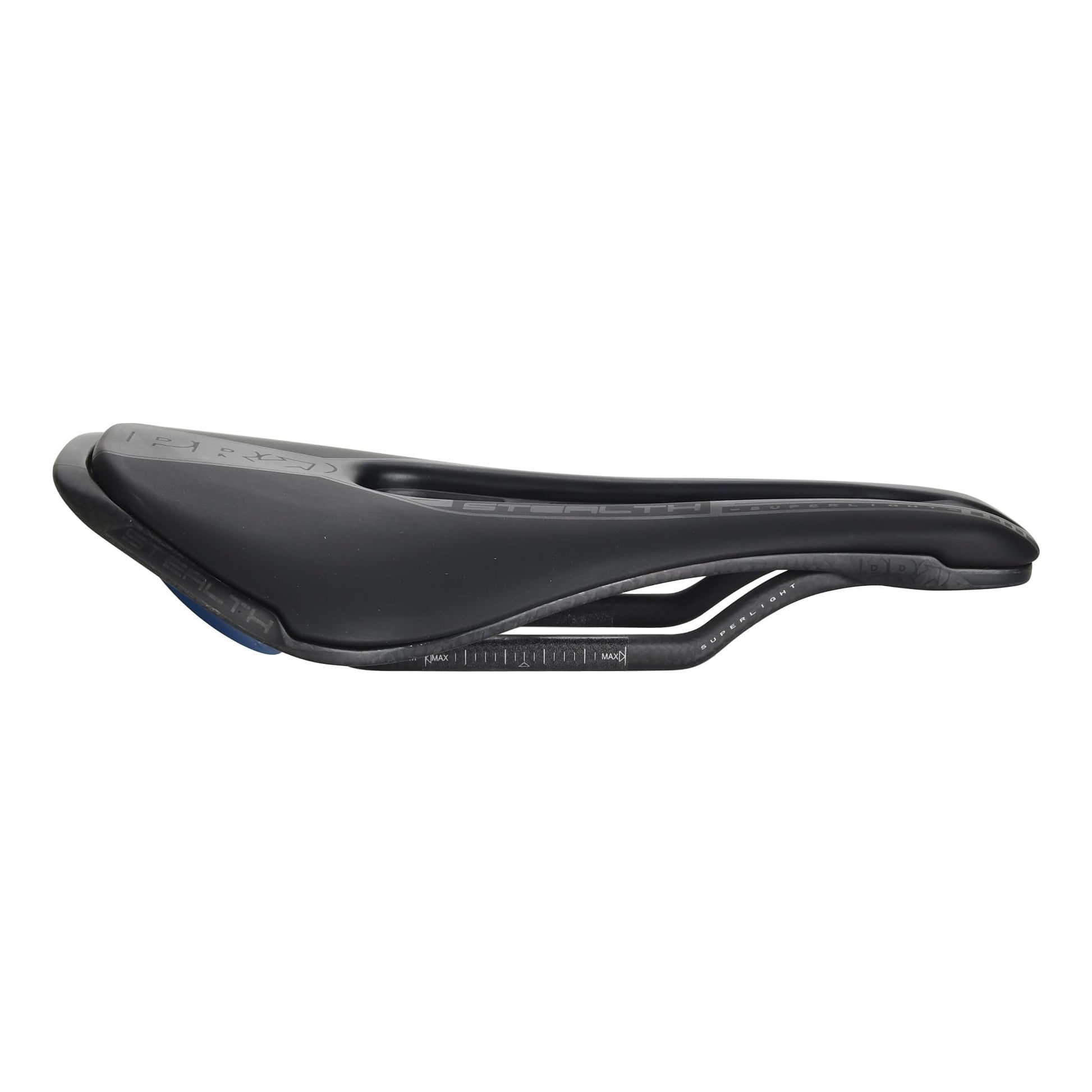 STEALTH SUPERLIGHT 142mm PRO Sedlo Carbon Rails Black