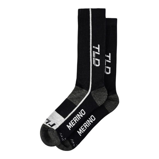 TROY LEE DESIGNS CHILL MERINO Ponožky černé