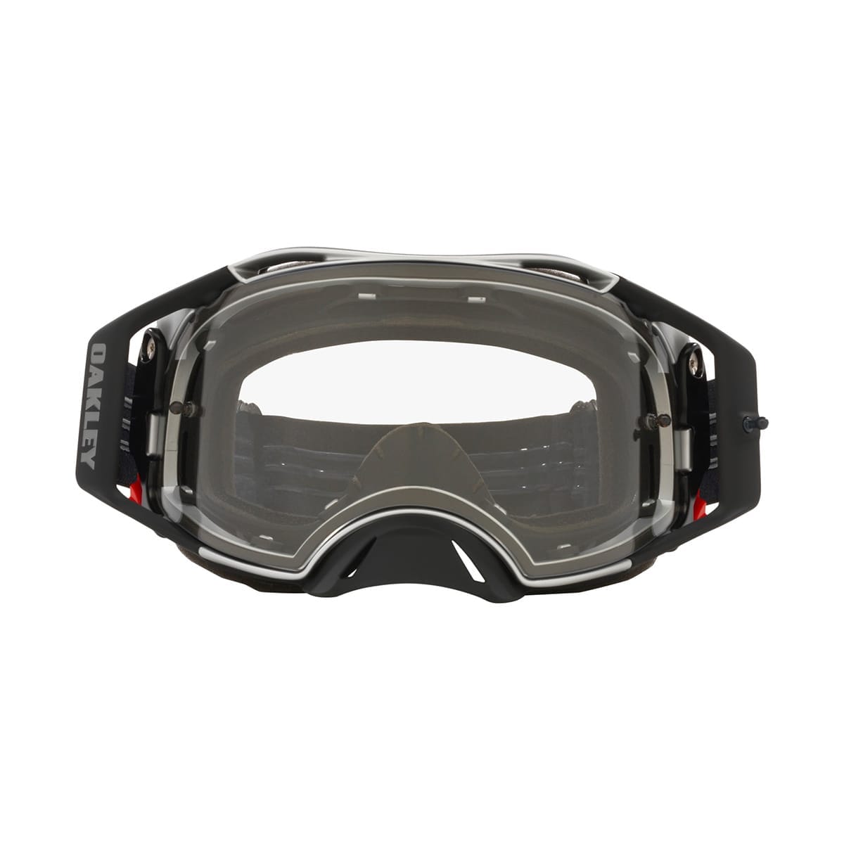 Brýle OAKLEY AIRBRAKE MX Tuff Blocks Black Gunmetal Clear