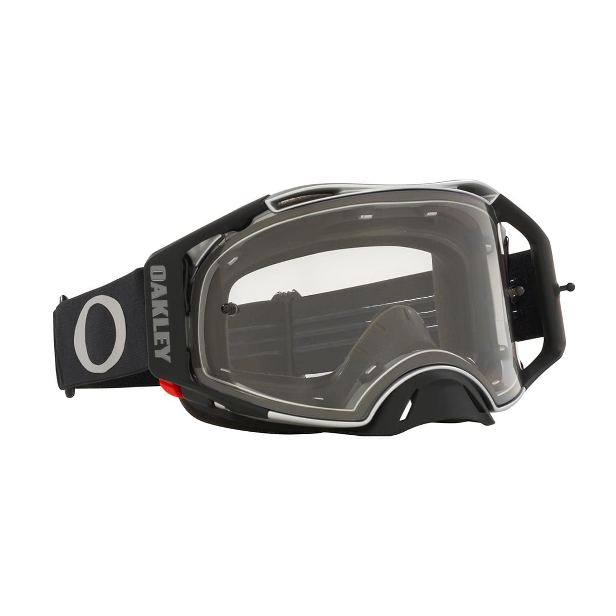 Brýle OAKLEY AIRBRAKE MX Tuff Blocks Black Gunmetal Clear
