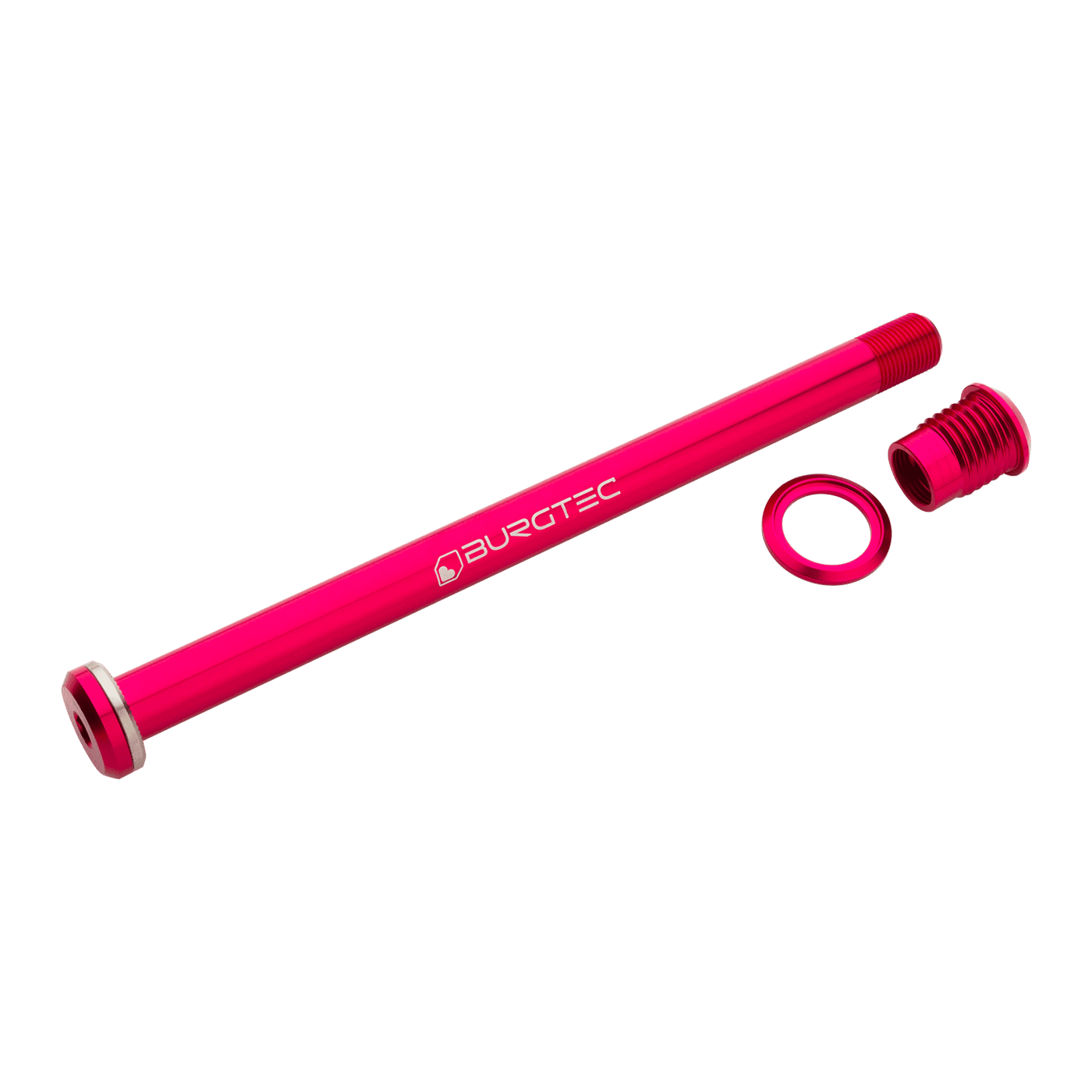 Osa zadního kola BURGTEC 173,7 mm pro růžové rámy Santa Cruz