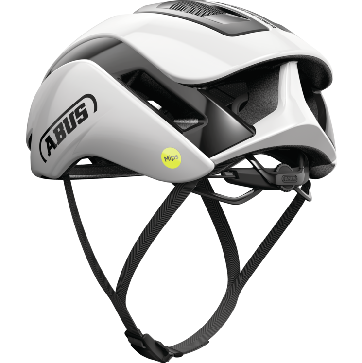 ABUS GAMECHANGER 2.0 MIPS Road Helmet Shiny White