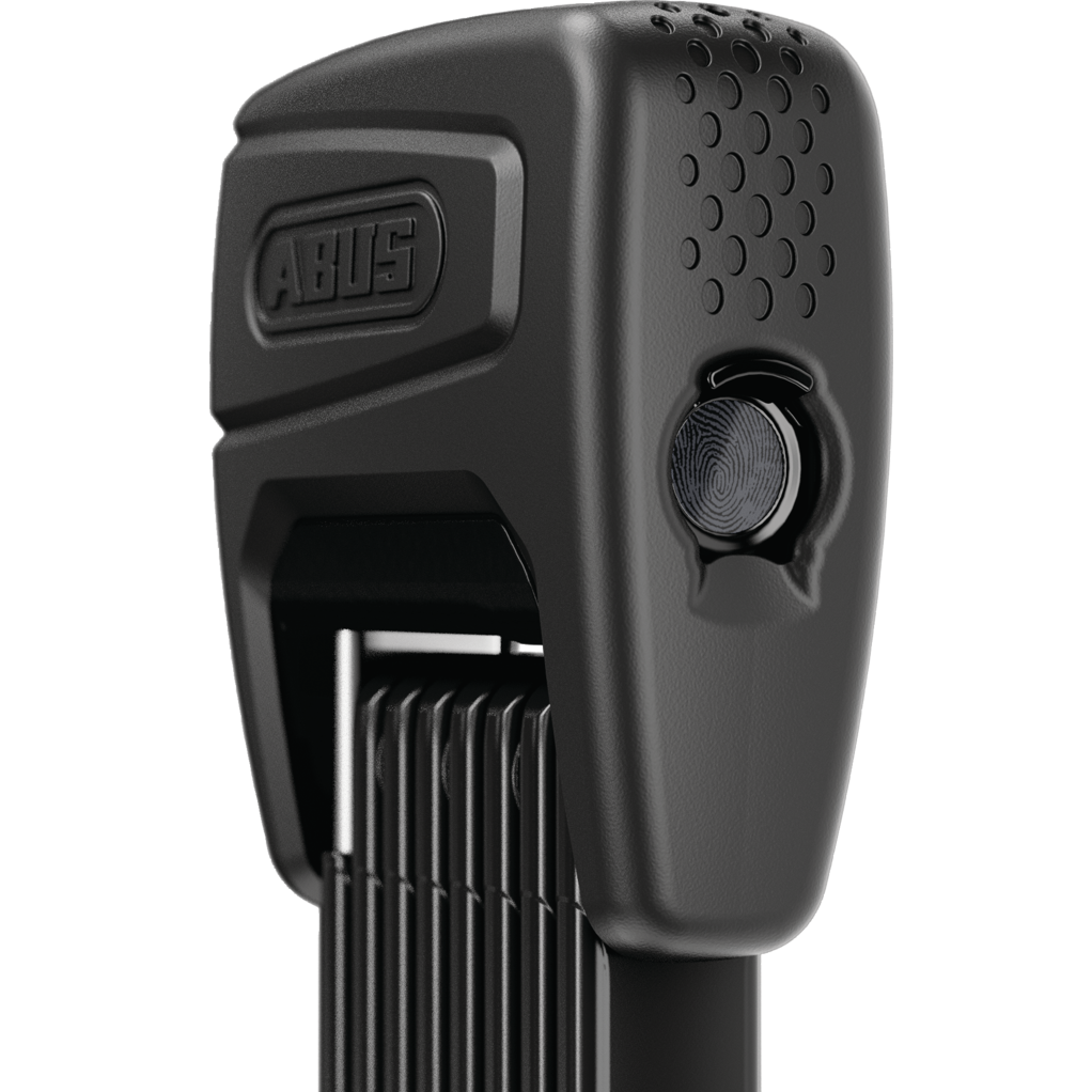 ABUS 6000AFP Skládací kloubový zámek proti krádeži (digitální otisk) + podpora SH
