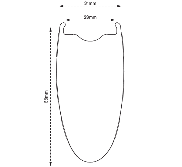 Roue Avant SCOPE Artech 8.T Tubeless Ready (Centerlock) Noir