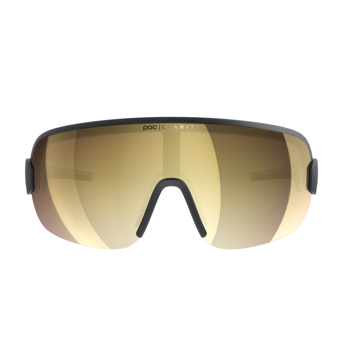 POC AIM Glasses Black/Clarity Road/Partly Sunny Gold