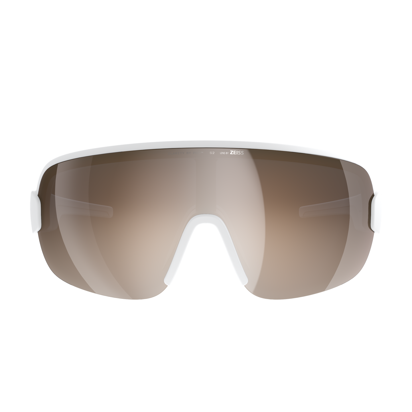 POC AIM Goggles White/Clarity Trail /Partly Sunny Silver