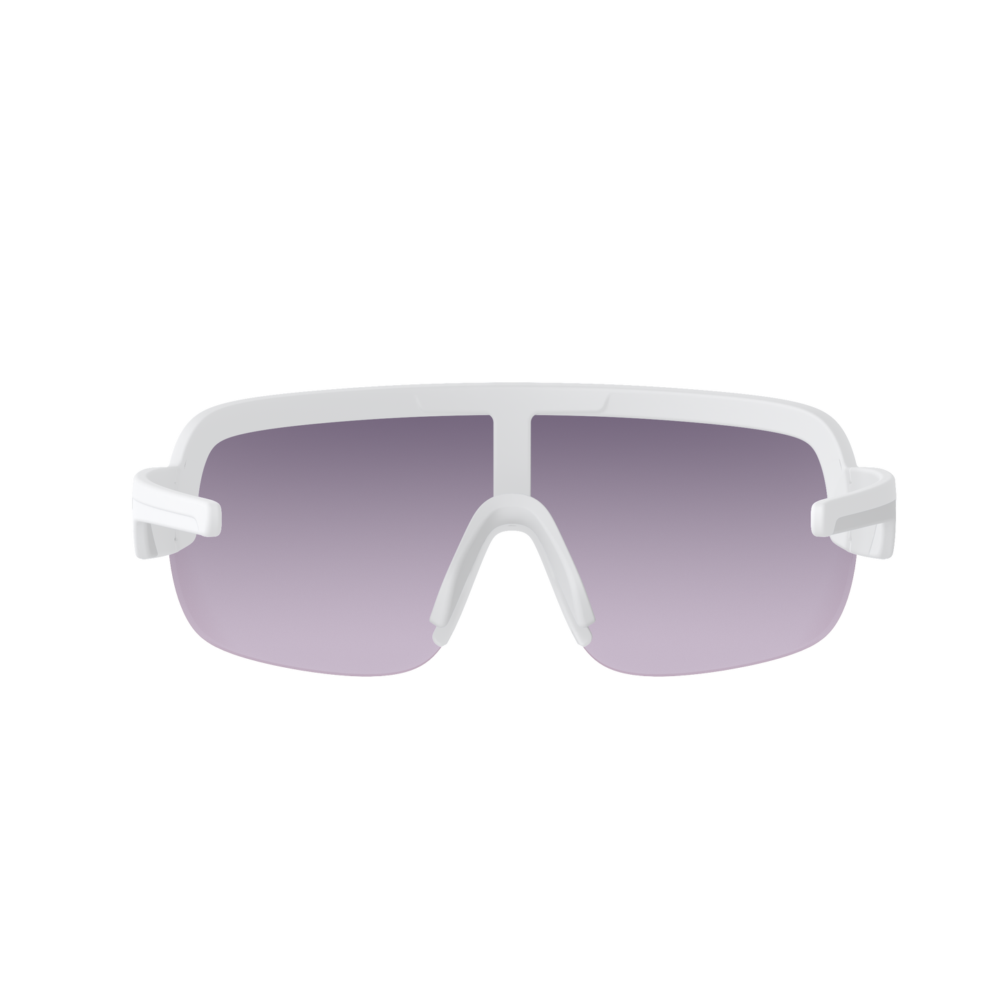 POC AIM Goggles White/Clarity Road/Sunny Silver