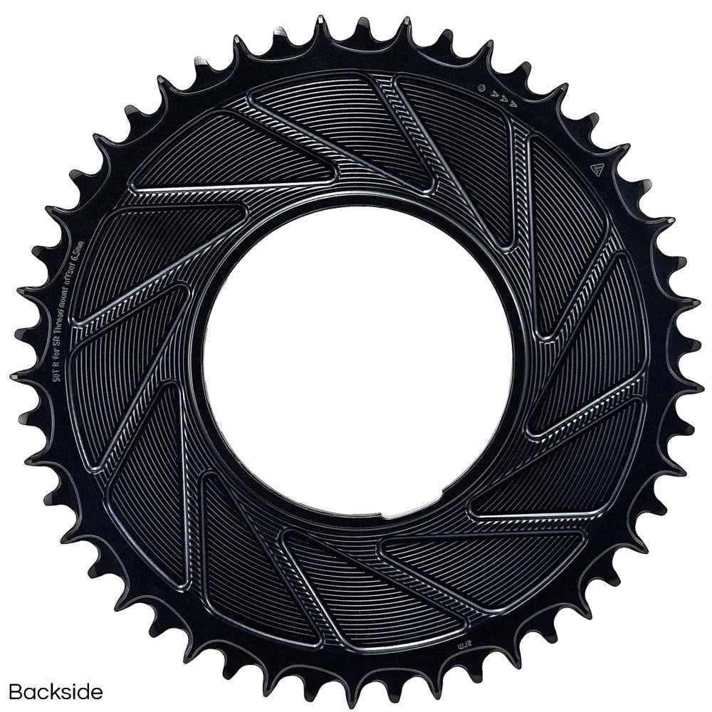 Single Chainring 12/13s ALUGEAR AERO Thread Mount