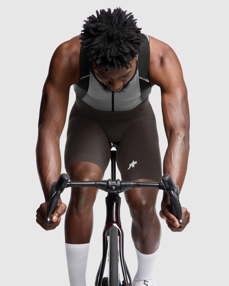 ASSOS MILLE GT S11 Brown Bibtights Short