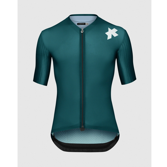 ASSOS EQUIPE RS S11 Dres s krátkým rukávem Petrol