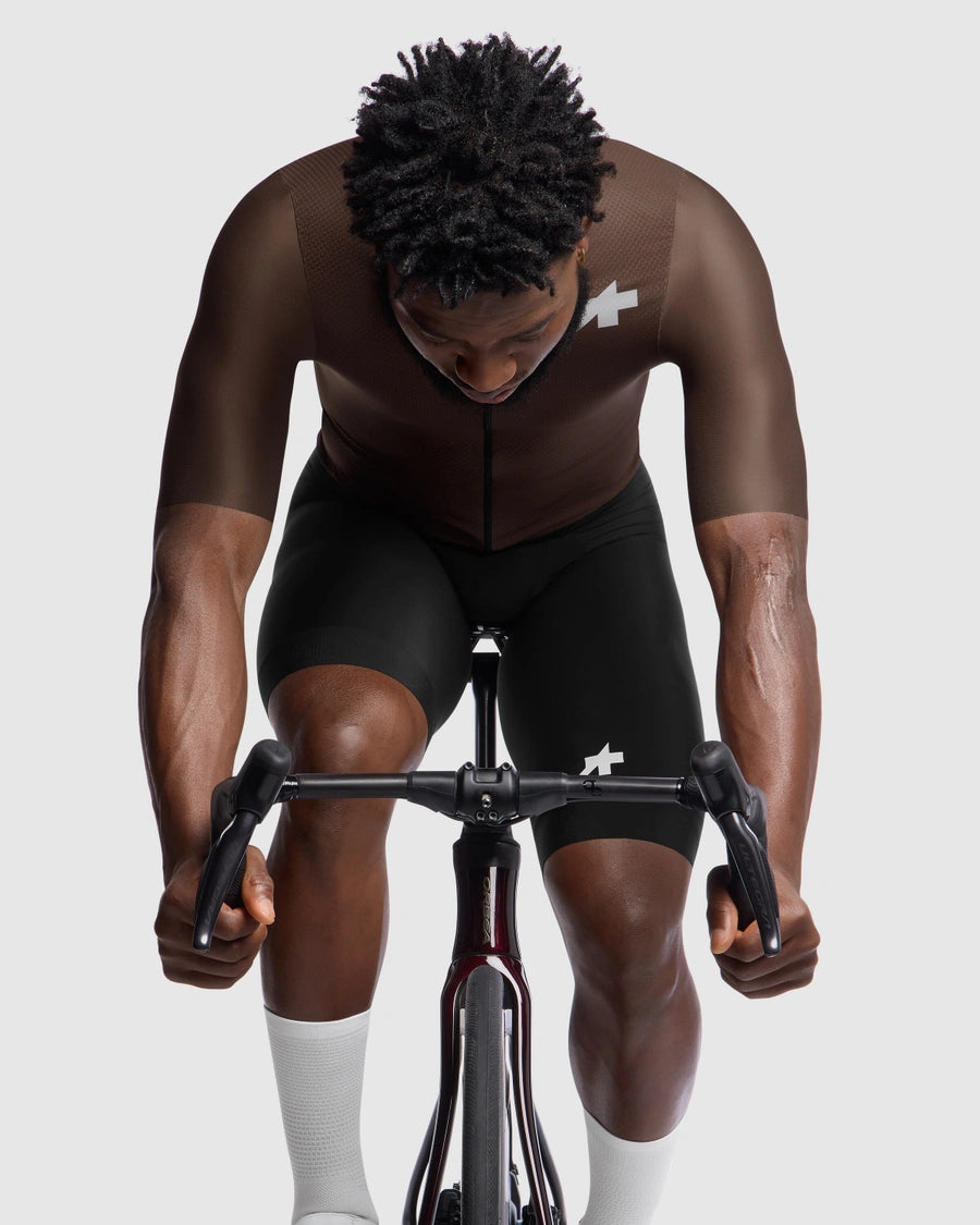 ASSOS MILLE GT S11 EVO Short Sleeve Brown Jersey