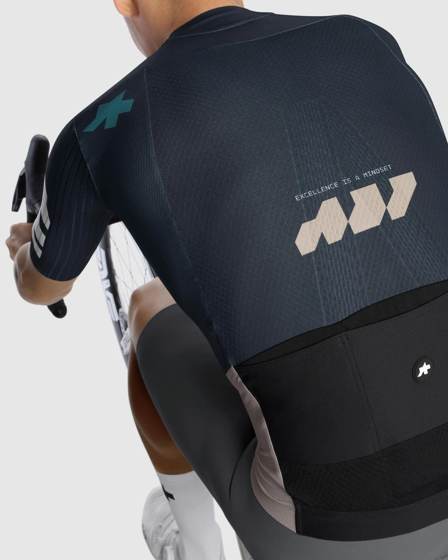 ASSOS EQUIPE RS S11 Jersey Something to say Short Sleeve Blue