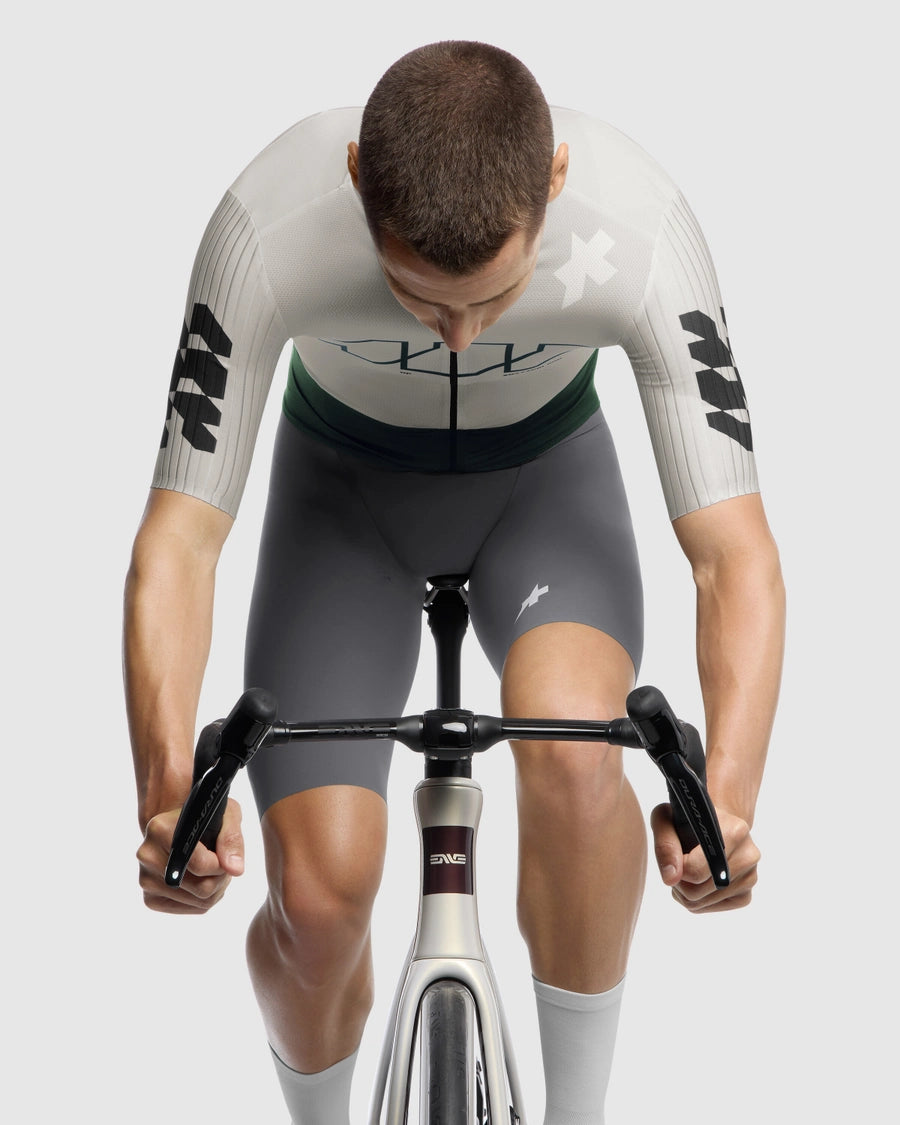 ASSOS EQUIPE RS S11 Something to say Dres s krátkým rukávem White