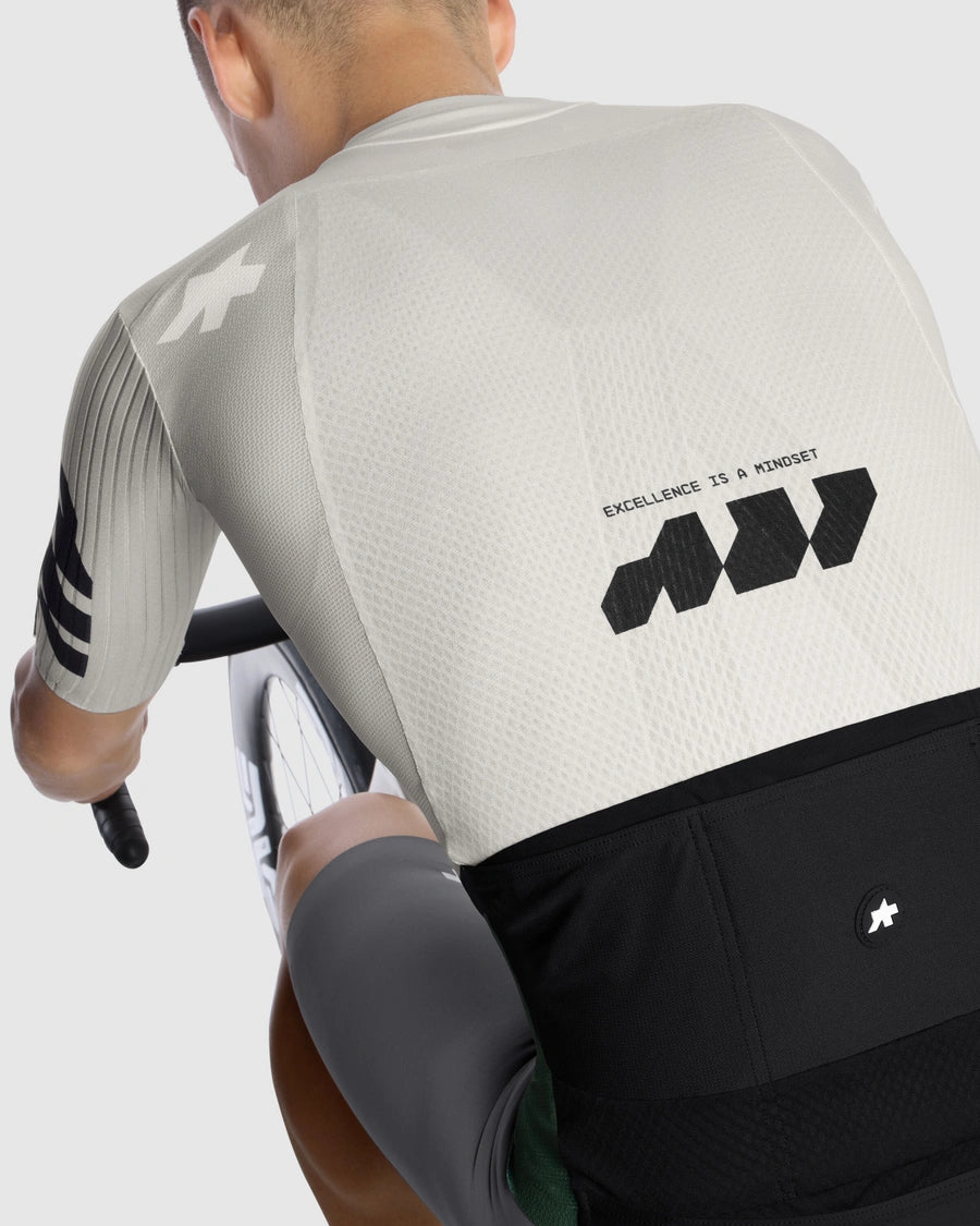 ASSOS EQUIPE RS S11 Something to say Dres s krátkým rukávem White