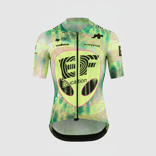 ASSOS MILLE GT EDUCATION FIRST GIRO Dres s krátkým rukávem Black/Yellow