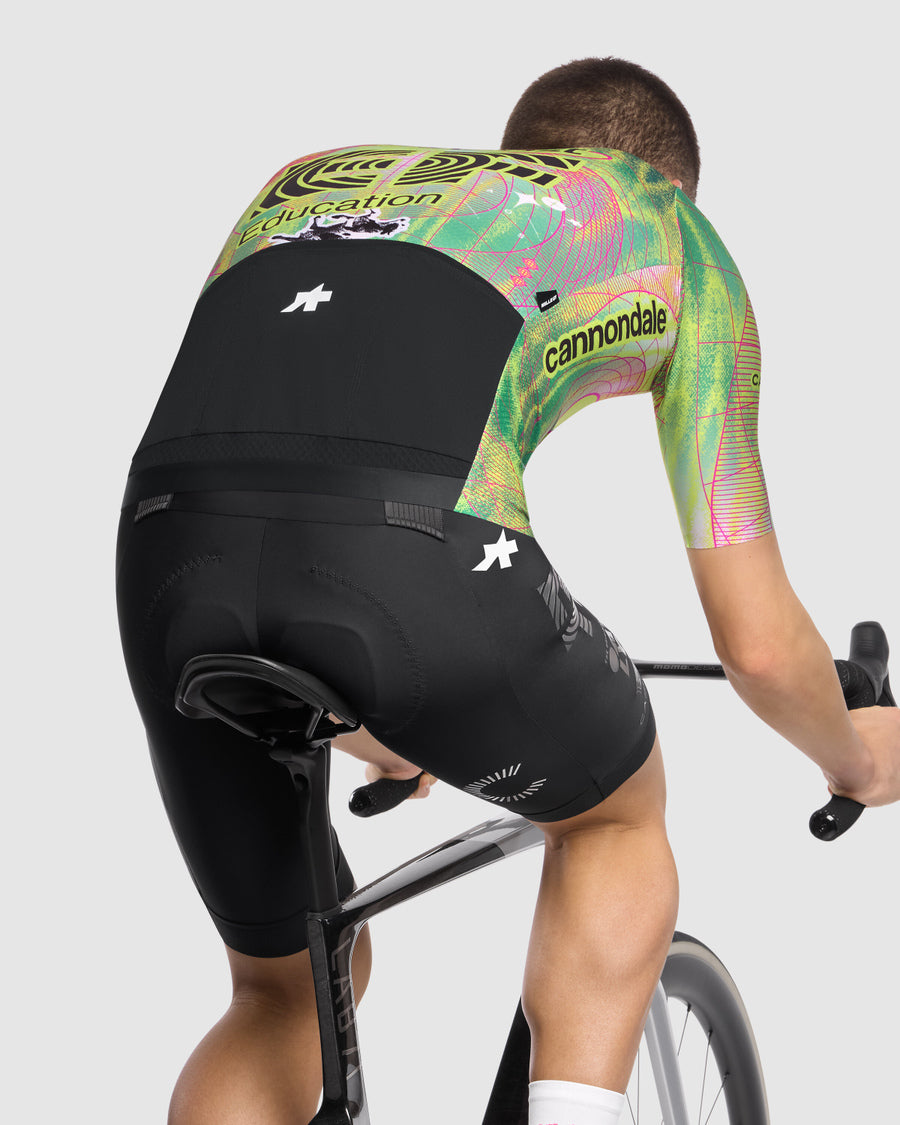 ASSOS MILLE GT EDUCATION FIRST GIRO Jersey Short Sleeve Black/Yellow