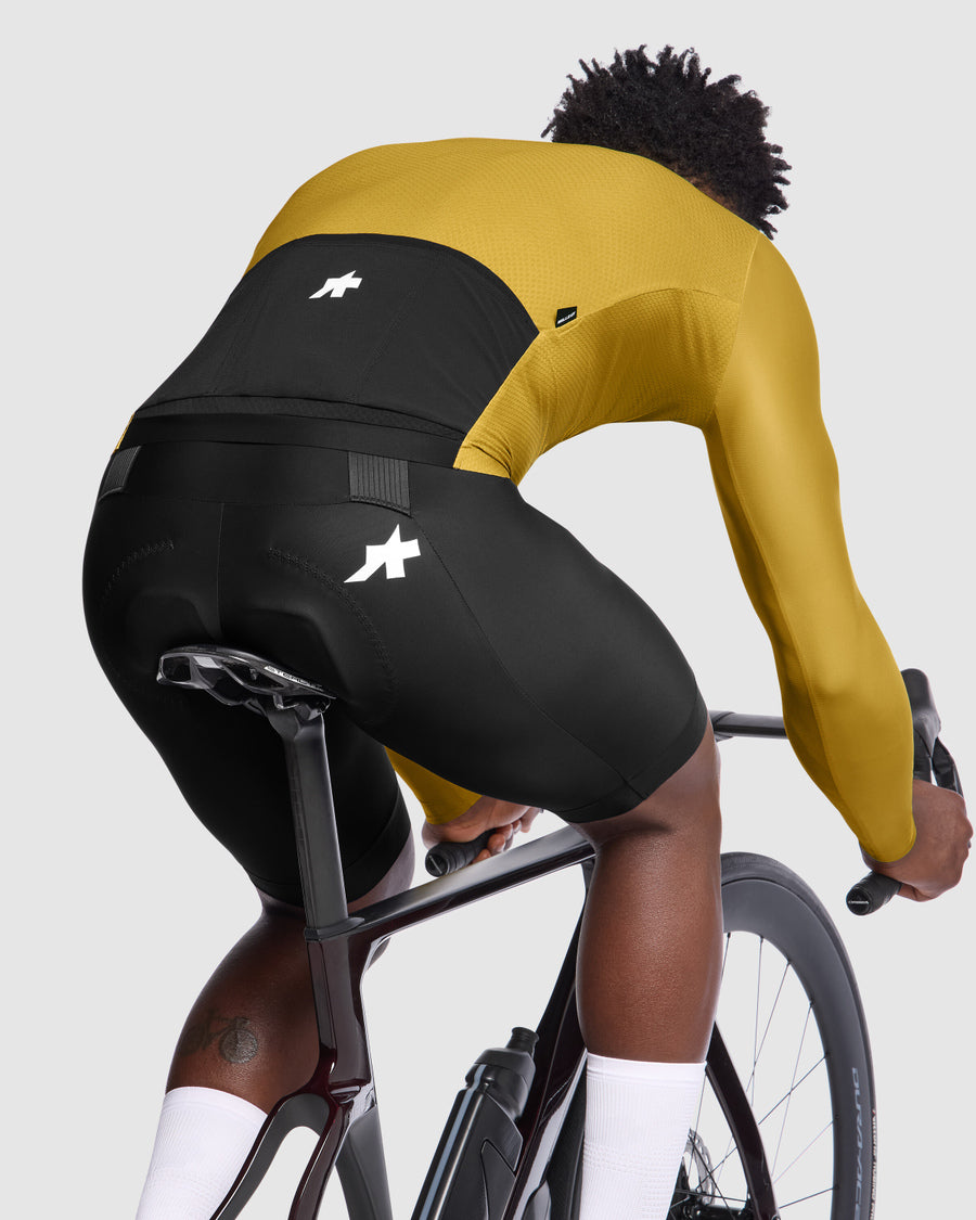 ASSOS MILLE GT S11 EVO Dres s dlouhým rukávem žlutý