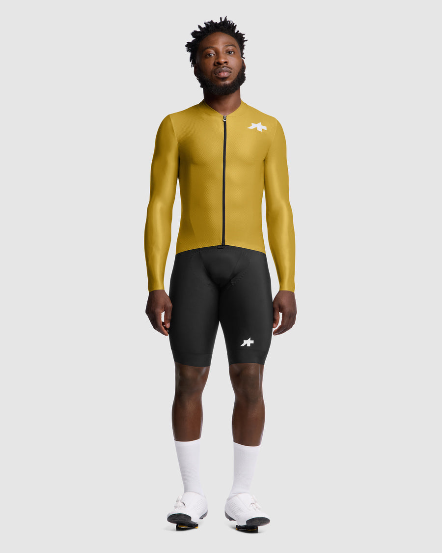 ASSOS MILLE GT S11 EVO Dres s dlouhým rukávem žlutý
