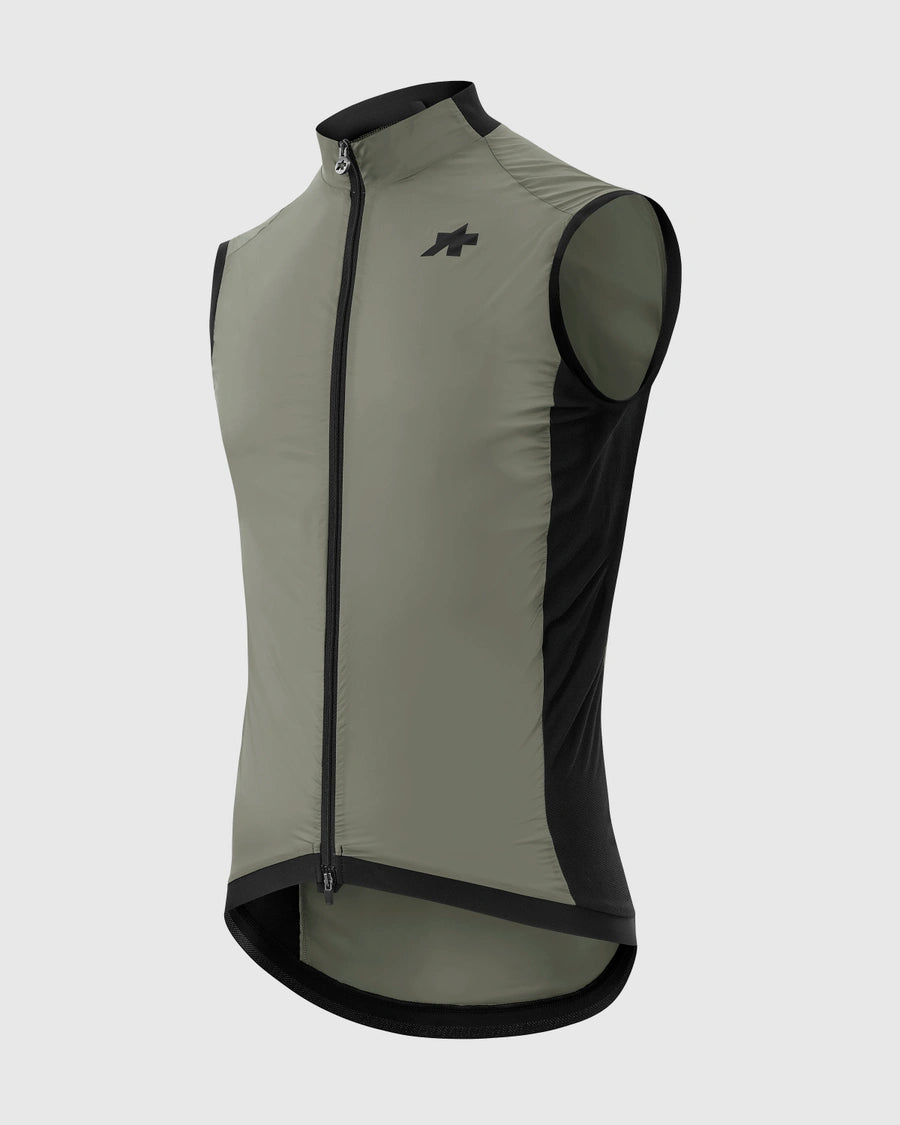 ASSOS MILLE GT WIND S11 Edge Green Sleeveless Jacket